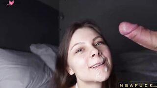 BIG CUM LOADS ON TINY TEENS Sperm Dren