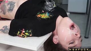 BIG CUM LOADS ON TINY TEENS Sperm Dren