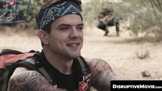DisruptiveMovie.com - Matthew Figata deepthroats Dakota Payne's cock in hot daddy inf