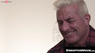 DisruptiveMovie.com - Matthew Figata deepthroats Dakota Payne's cock in hot daddy inf