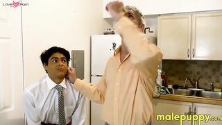 Stepdad Richard Lennox got an ear fetish domination over his stepson Julian Jaden