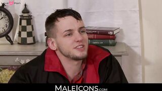 MaleIcons.com - Horny Billy's bedroom antics with Colton's cock hammering relentlessl