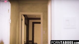 PornTaboos.com - Teen with big natural tits rides her black step cousin's monster dic
