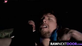 RawNextDoor.com - Scotty Zee Dalton Briggs Ty Thomas in a dark dungeon bareback romp