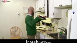 MaleIcons.com - Muscled Adam's love for fucking twink Sam with vigor and passion