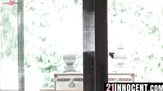 21Innocent.com - Verona's tight asshole stretched by a huge thrusting cock
