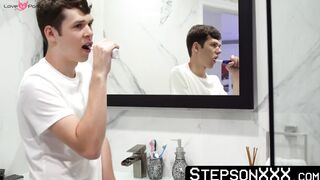 Shower made even hotter as my hunk stepdad Jax Thirio plows my tasty ass