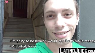 Sensual guy Uber became a slave to intense ass pounding from two horny strangers
