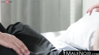MaleNoir.com - Black tailor Jason Vario fucks his handsome customer hard with BBC