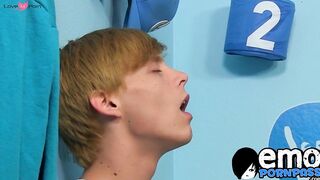 Emo twink Kyler Moss riding big dick after naughty sixtynine