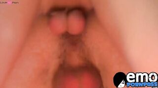 Emo twink Kyler Moss riding big dick after naughty sixtynine