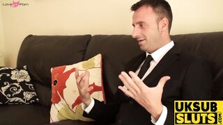 UKSubSluts.com - Sex therapist Lacey Star's granny ass fucking with expertise