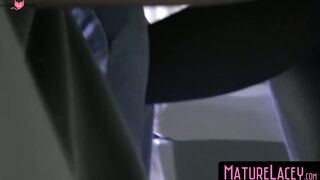 MatureLacey.com - Photographer GILF's lesbian model fucking and toy play session
