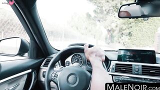 MaleNoir.com - Skyy Knox offers his muscular ass to Max Konnor's massive BBC for deep