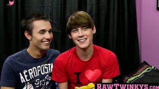 RawTwinkys.com - Naughty twink Jacobey wants Elijahs bare cock up his ass now