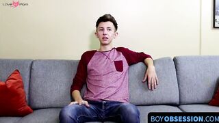 BoyObsession.com - Blake Anderson's talking dirty and jerking off later fun
