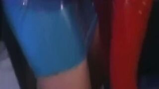 PussyCatsLatex.com - Busty vintage lesbians bound for costumed torment