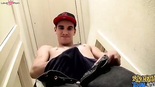 We love seeing straight thug Cherokee enjoying his cock