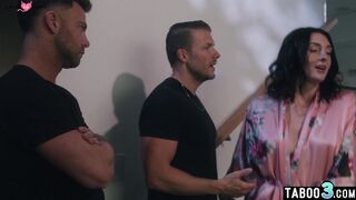 Big boobed slut has to prove her loyalty