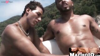 MachoIO.com - Gay sailor rough fucks and facials his Latino lover