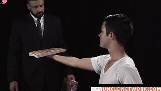 SayUncleNetwork.com - Buff Mormon raw barebacks young man hard and rough