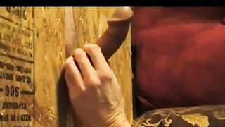 First Gloryhole Experience with a Black Man