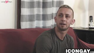 Hunks Roman Todd and Billie Ramos have dick riding session