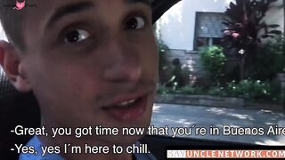 SayUncleNetwork.com - Latino's first raw anal experience with a big cock reward
