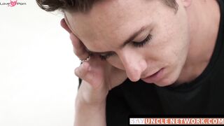 SayUncleNetwork.com - Handsome jock stepbro barebacked roughly by his brother's thick