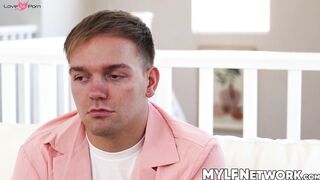 Lucky Joshua Lewis banged and creampied the eager pussy of gorgeous Skyler Storm and