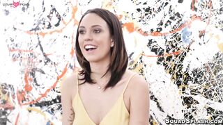 Jade Nile gets cum in mouth and facial