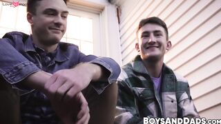 Bigdicked Colton Fox and Cole Blue engage in savage ass fucking and blowjobs