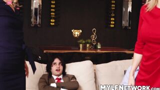 Elias Cash and Nick Strokes plant seeds on their stepmoms holes