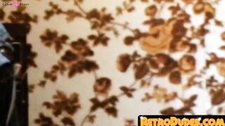 RetroDudes.com - Handsome dude double teamed by vintage backdoor bandits
