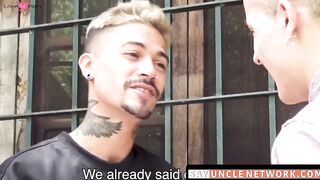 SayUncleNetwork.com - Straight Latino's raw anal ride on a cock for the first time