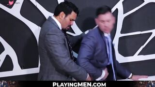 PlayingMen.com - When you make a great deal you need to celebrate it well with passio