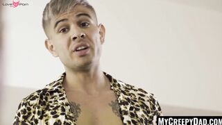MyCreepyDad.com - Daddy's raw, bareback bang with handsome twink after sucking him of