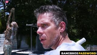 BangbrosPassword.com - Latina teen's wild double penetration by two hung studs