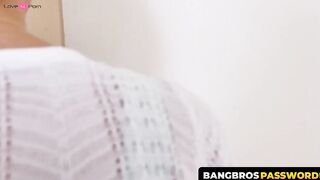 BangbrosPassword.com - Young teen babe wanted a big dick rammed in her tight little p