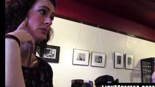 Dominant Maggie Mayhem ROUGHLY PENETRATES Sadie Lunes hairy pussy