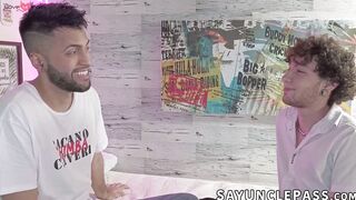 Camilo Brown and Martin Scrappy got into a hot session after piercing