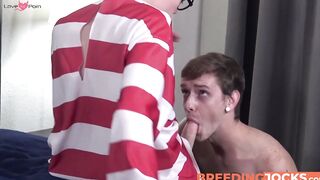 Wild and insatiable pair of twinks Ashton Wayne and Connor Taylor breed hard