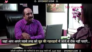 Indian Boss Fuck When She Comes for Interview