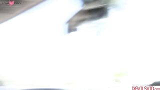 Busty milf picking up random bitchboys