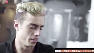 SayUncleNetwork.com - Handsome daddy enjoys a blowjob before barebacking his stepson