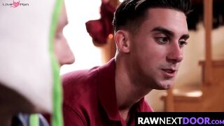 RawNextDoor.com - Nate Stone and Ryan Pitt's bareback twink pleasure fest unfolds