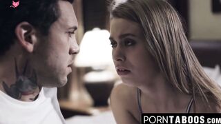 PornTaboos.com - Alluring teen stepsister fucked hard by stepdaddy and stepbro in thr
