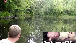 JoeSchmoeXXX.com - Joe can't resist sucking straight guy Eric's delicious dick