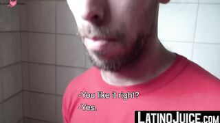 Hairy dude Willy licks every drop of my luscious cum after swallowing my cock
