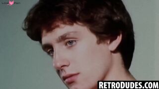 RetroDudes.com - College jock Jacques enjoys an intimate solo masturbation session